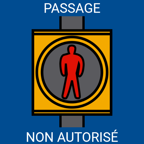 Passage non autorisé